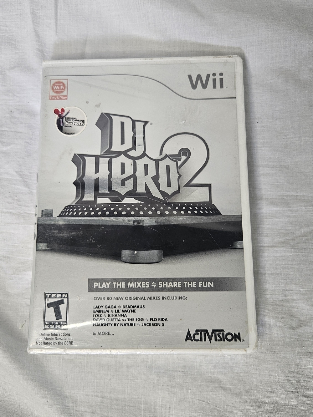 DJ Hero 2 Nintendo Wii  Activision  NEW & SEALED  2010